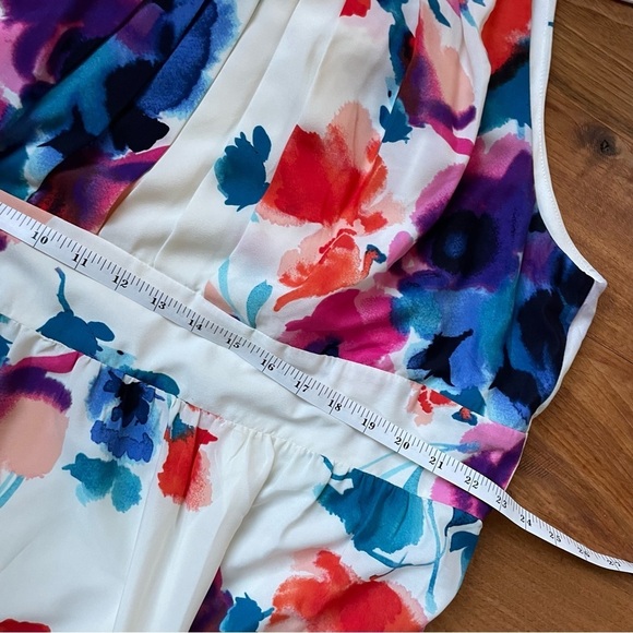 Eliza J Floral Print Halter Maxi Dress - Picture 12 of 14